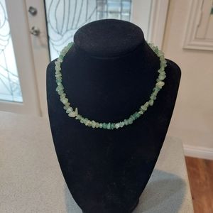 Handmade Green Aventurine Crystal Stone Necklace